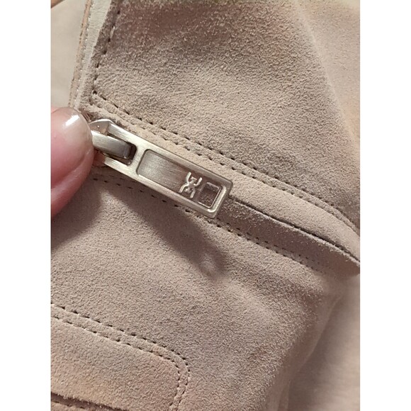 SAM EDELMAN Annabel Tall Western Boots Women's Shoes Amarillo Sand Suede US 9 M - Picture 7 of 7